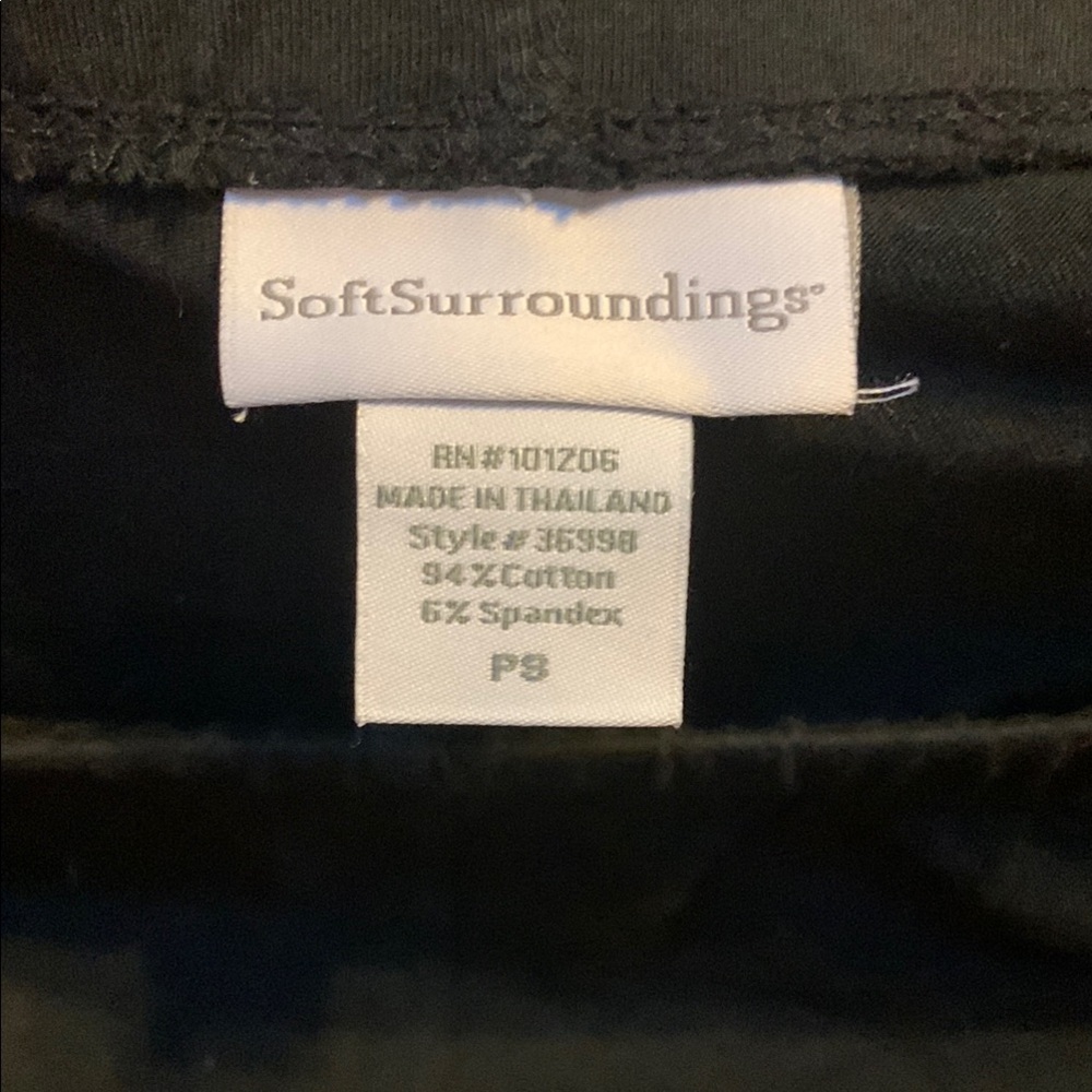 Soft Surroundings Black Top